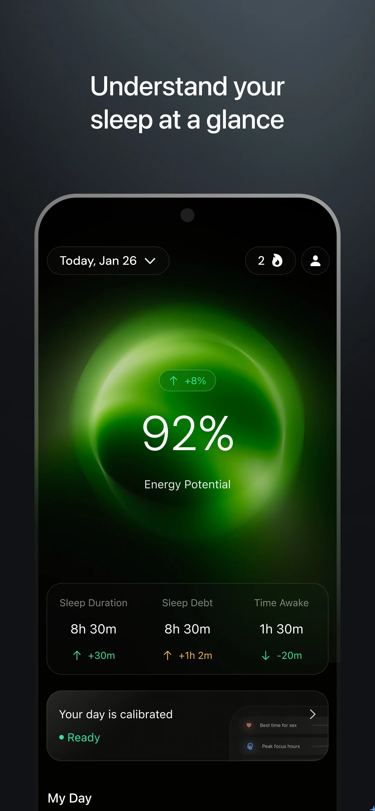 SleepMaxx: Sleep & Habit Coach screenshot